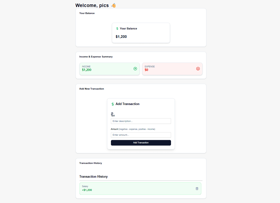 Expense Tracker